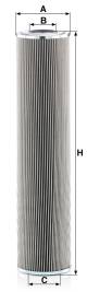 Filter, operating hydraulics - HD 14 003 MANN-FILTER - 11340502, 137-7249, EY1143H