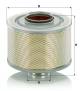 Ölfilter - HD 16 003 MANN-FILTER - 00113618.90, 192310280011, 000203.8889