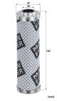 Filter, operating hydraulics - HD 512/2 MANN-FILTER - 10037619, 4980429, 7008691