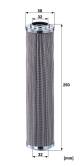 Filter, Arbeitshydraulik - HD 624 MANN-FILTER - 7924046, P766957, PI23010RNSMX10