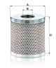 Filter, Arbeitshydraulik - HD 7003 KIT MANN-FILTER - 0008248360, HF35318, P2.0708-02