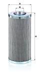 Filter, Arbeitshydraulik - HD 8004 X MANN-FILTER