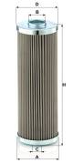 Filter, Arbeitshydraulik - HD 9001 MANN-FILTER - 47132991, 47134912, P763505