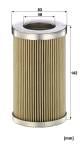 Filter, operating hydraulics - HD 929/5 MANN-FILTER - 7657190, DMD0015D20B, PT23002