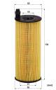 Ölfilter - HU 6004 X MANN-FILTER - 04152-WA010-00, 101324, 10-ECO130