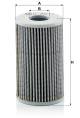Filter, operating hydraulics - H 8011 MANN-FILTER - 1642-0901