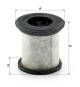 Filter, Kurbelgehäuseentlüftung - LC 7001 MANN-FILTER - 97.018.902, 9701-8902