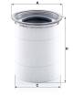 Filter, compressed air system - LE 12 015 MANN-FILTER - 39751391, AS2273