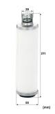 Filter, compressed air system - LE 4010 MANN-FILTER
