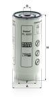 Fuel filter - PL 420/2 X MANN-FILTER - 0986AF6121