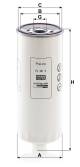 Kraftstofffilter - PL 601/3 MANN-FILTER - 1273400331, 15267633, 1535388