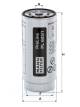 Kraftstofffilter - PL 603/1 X MANN-FILTER - 9604770503, F026402279, H824WKD718