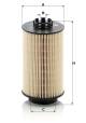 Kraftstofffilter - PU 10 021 Z MANN-FILTER - 51.12503-0088, F026402744, MFE1339AMBV