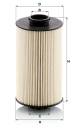 Kraftstofffilter - PU 10 029 Z MANN-FILTER - 51.12503-6004, E464KP02D418