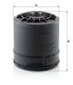 Lufttrocknerpatrone, Druckluftanlage - TB 15 001 Z KIT MANN-FILTER - 0004294695, 0878470, 126.321-00