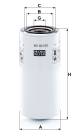 Filter, operating hydraulics - WD 10 010 MANN-FILTER - 02250154506, 12973159, 2010875