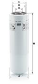 Hydraulic Filter, automatic transmission - WH 12 005 MANN-FILTER - 000366387.0, 152-6902, 1535370