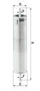 Kraftstofffilter - WK 522 MANN-FILTER - 109114, 30-0L-L14, 31.925.00