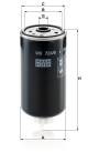 Kraftstofffilter - WK 724/6 MANN-FILTER - 0011533160, 24.011.00, 47367180