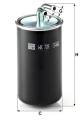 Kraftstofffilter - WK 728 MANN-FILTER - 1770A024, 24.126.00, 30-05-528
