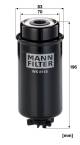 Fuel filter - WK 8145 MANN-FILTER - BF7786-D, FS19833, H676WK