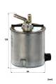 Kraftstofffilter - WK 9067 MANN-FILTER - 1535455, 16400-3XN1A, 30-01-123