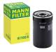 Filter, Arbeitshydraulik - W 1160/6 MANN-FILTER - 1535298, 1930986, 1931162