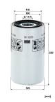 Filter, Arbeitshydraulik - W 1269 MANN-FILTER - 1966553C1, 4212017M91, E4212017M91