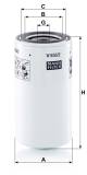 Filter, operating hydraulics - W 935/2 MANN-FILTER - 093-7520, 15645153410, 19812461000