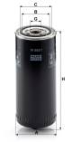Filter, operating hydraulics - W 962/1 MANN-FILTER - 5006143641, 5010197265, 5010197266