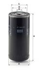 Oil Filter - W 962/53 MANN-FILTER - 22030848, 395-1815, 4522179