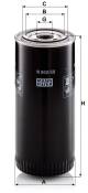 Ölfilter - W 962/58 MANN-FILTER - 5580010001P, 558001400KP, 558001400P