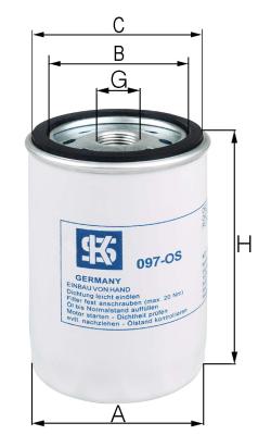 50013151, Oil filter, KOLBENSCHMIDT