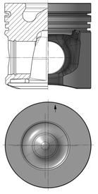 Piston - 40403610 KOLBENSCHMIDT - 380-4848, 3804848