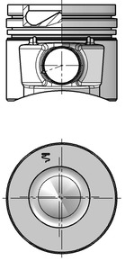 Kolben - 40710620 KOLBENSCHMIDT