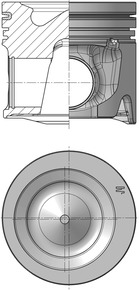 Kolben - 40752630 KOLBENSCHMIDT