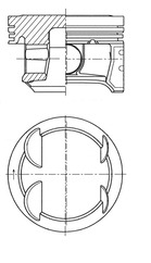 Kolben - 41006610 KOLBENSCHMIDT - 011PI00113001
