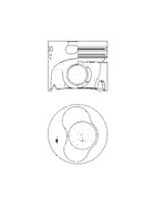 41093600, Kolben, Kolben komplett mit Ringen und Bolzen, KOLBENSCHMIDT, 070107065AE, 028PI00122000, 81L113