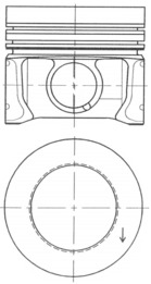 Kolben - 41095620 KOLBENSCHMIDT