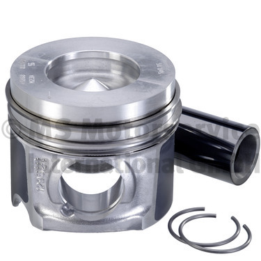 41268610, Complete piston with rings and pin, KOLBENSCHMIDT