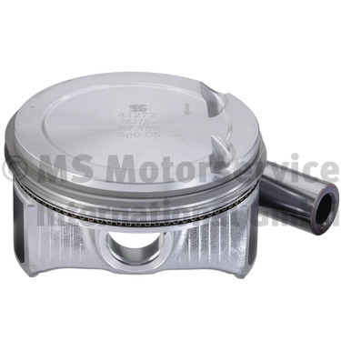 Complete piston with rings and pin - 41272600 KOLBENSCHMIDT
