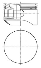 Kolben - 41280605 KOLBENSCHMIDT