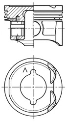 Kolben - 41284610 KOLBENSCHMIDT