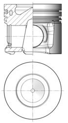 Kolben - 41493620 KOLBENSCHMIDT