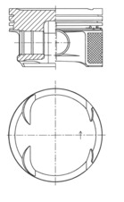 Kolben - 41724620 KOLBENSCHMIDT