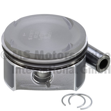 41811620, Piston, Complete piston with rings and pin, KOLBENSCHMIDT