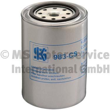 50013983, Coolant Filter, Filter, KOLBENSCHMIDT, 1661964, 16619645, 16619647, 1699830, 16998304, 20532237, 2900600, 983-CS, H28WF, WA940/9, 983CS