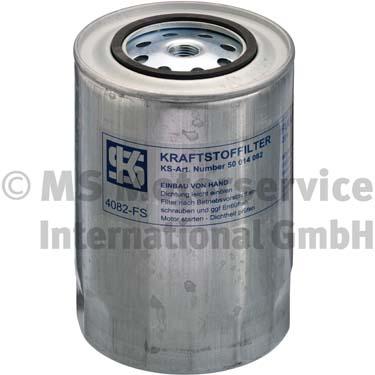 50014082, Fuel Filter, Fuel filter, KOLBENSCHMIDT, 2995711, 2343230008, 2439501, 40299, 4082-FS, 7.24006, 95146E, DN1963, F026402087, H201WDK, KC416, PP8796, WDK940/7, WG1214829, WG1441651
