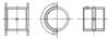 Nockenwellenlager - 87975600 KOLBENSCHMIDT - 021198541, H70073-JSTD, N096/3STD