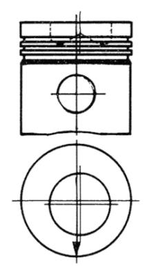 90769600, Kolben, Kolben komplett mit Ringen und Bolzen, KOLBENSCHMIDT, 3139589R95, 0896000, 098030, 80-2703-00, 098030B3F1RI2, 09830200109842, 09830-2001-09842, 896000, 9830200109842